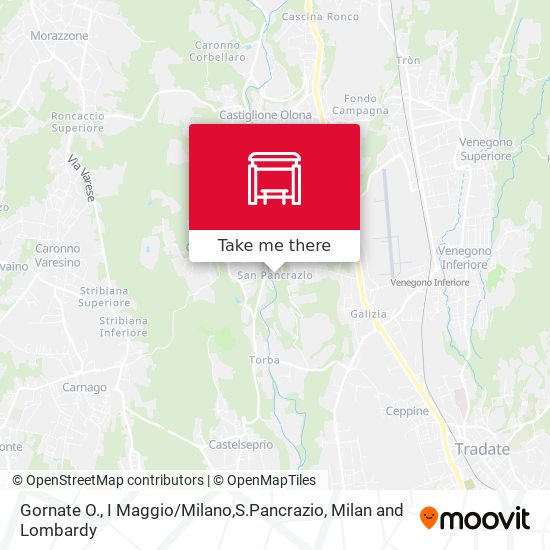 Gornate O., I Maggio / Milano,S.Pancrazio map