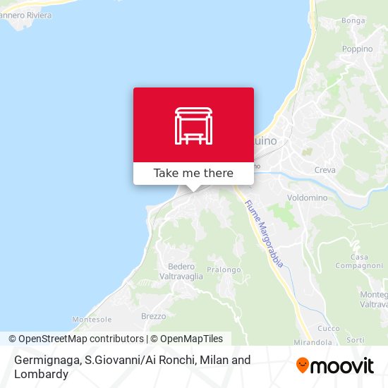 Germignaga, S.Giovanni / Ai Ronchi map