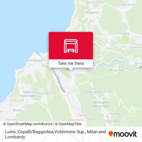 Luino, Copelli / Baggiolina,Voldomino Sup. map