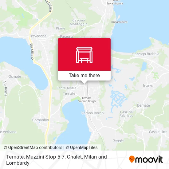 Ternate, Mazzini Stop 5-7, Chalet map