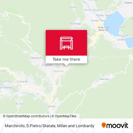 Marchirolo, S.Pietro/Statale map