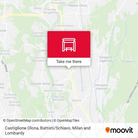 Castiglione Olona, Battisti / Schiavo map
