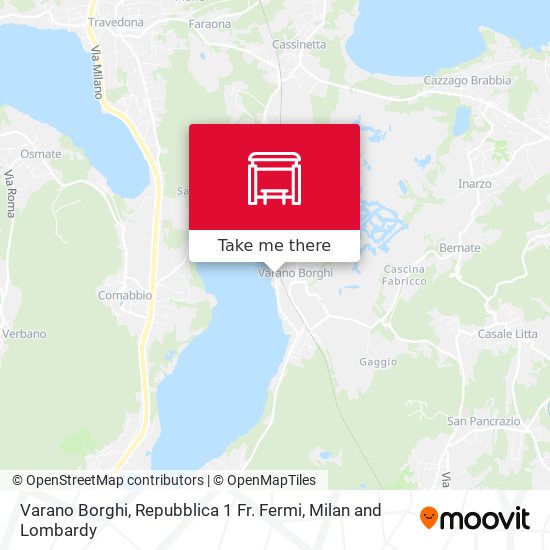 Varano Borghi, Repubblica 1 Fr. Fermi map