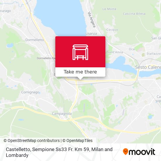 Castelletto, Sempione Ss33 Fr. Km 59 map