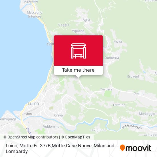 Luino, Motte Fr. 37 / B,Motte Case Nuove map