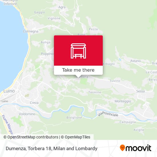 Dumenza, Torbera 18 map