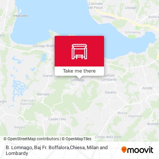 B. Lomnago, Baj Fr. Boffalora,Chiesa map