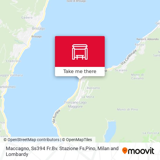 Maccagno, Ss394 Fr.Bv. Stazione Fs,Pino map