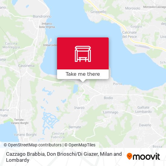Cazzago Brabbia, Don Brioschi / Di Giazer map