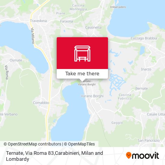 Ternate, Via Roma 83,Carabinieri map