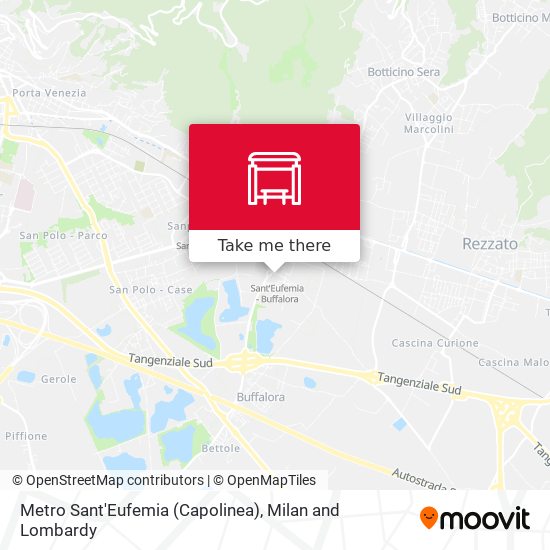 Metro Sant'Eufemia (Capolinea) map