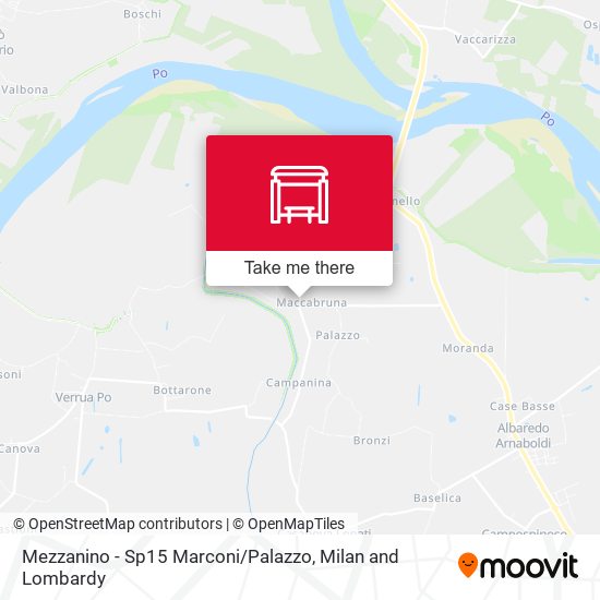 Mezzanino - Sp15 Marconi / Palazzo map