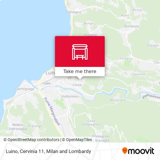Luino, Cervinia 11 map
