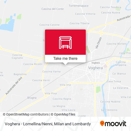 Voghera - Lomellina/Nenni map