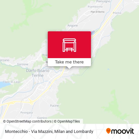 Montecchio - Via Mazzini map