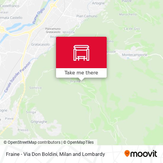 Fraine - Via Don Boldini map