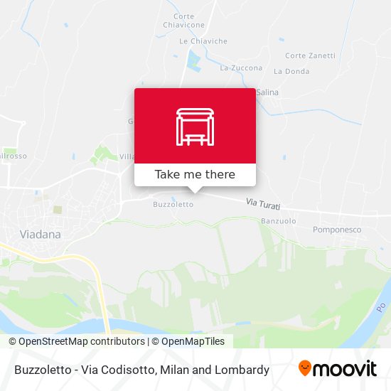Buzzoletto - Via Codisotto map
