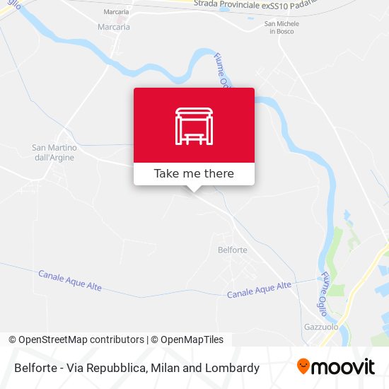 Belforte - Via Repubblica map