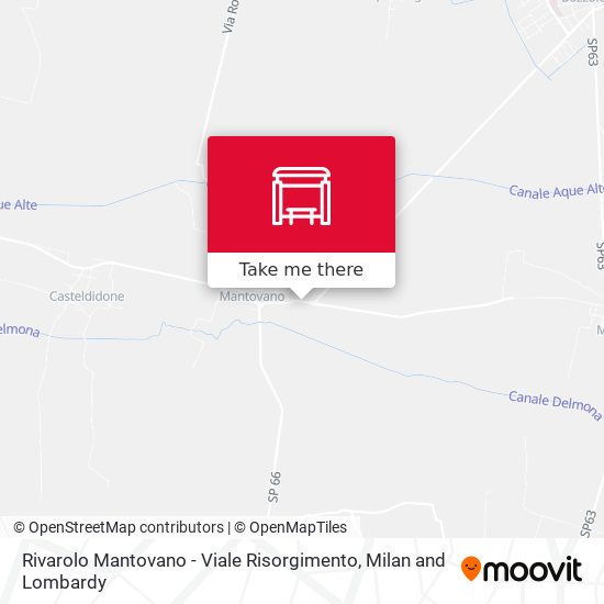Rivarolo Mantovano - Viale Risorgimento map