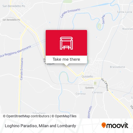 Loghino Paradiso map