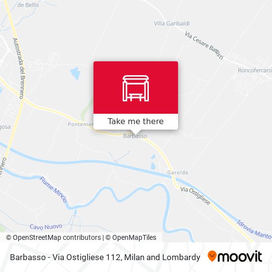 Barbasso - Via Ostigliese 112 map