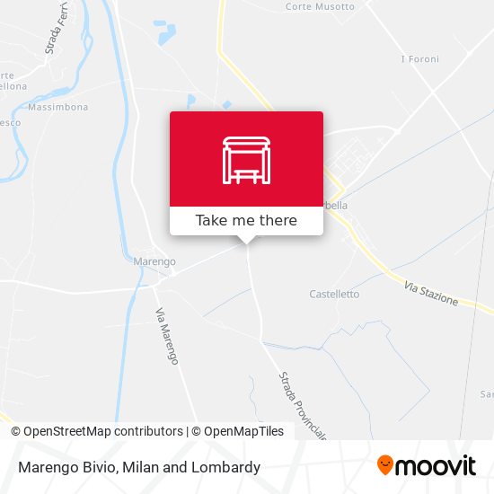 Marengo Bivio map