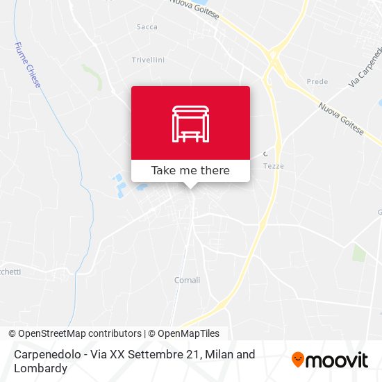 Carpenedolo - Via XX Settembre 21 map