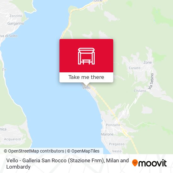 Vello - Galleria San Rocco (Stazione Fnm) map