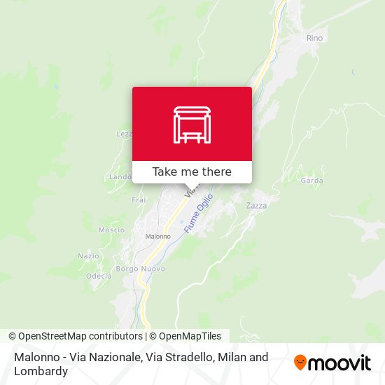 Malonno - Via Nazionale, Via Stradello map