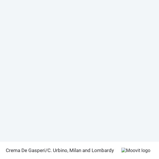 Crema De Gasperi/C. Urbino map