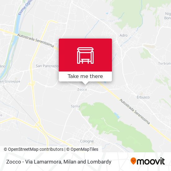 Zocco - Via Lamarmora map