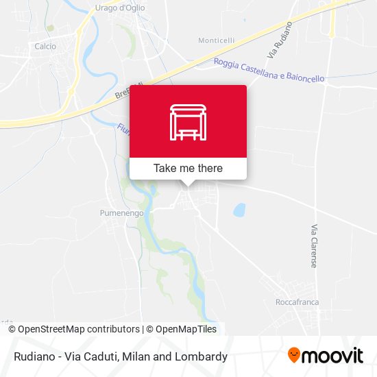 Rudiano - Via Caduti map