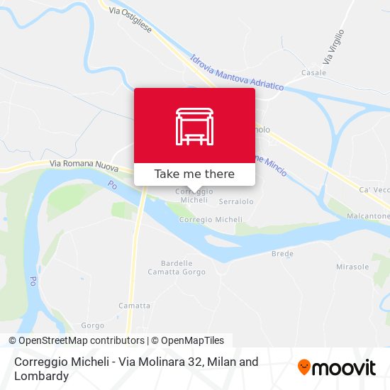 Correggio Micheli - Via Molinara 32 map
