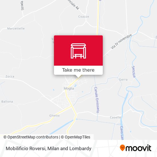 Mobilificio Roversi map