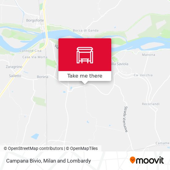 Campana Bivio map
