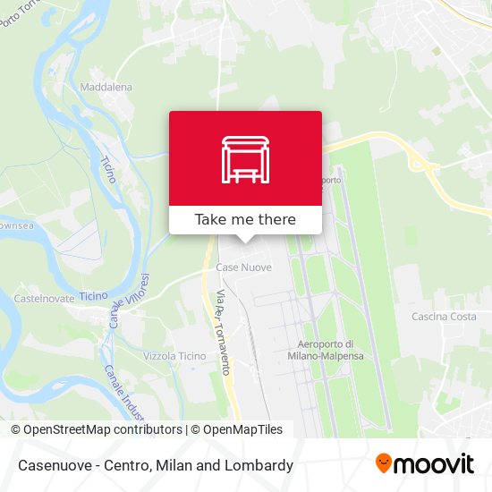 Casenuove - Centro map