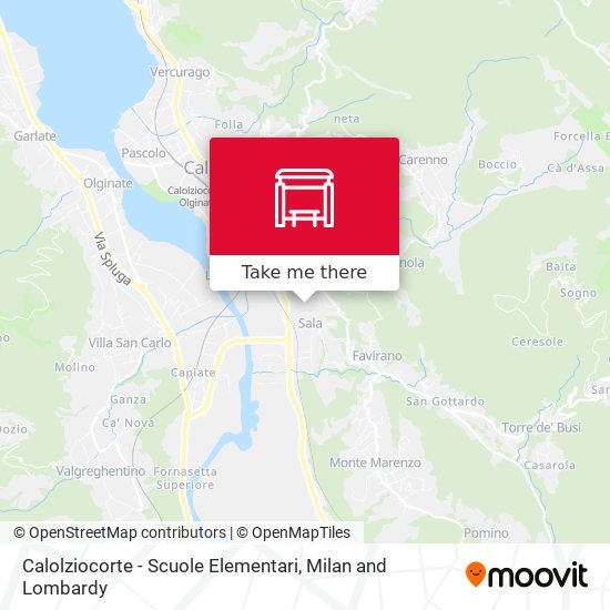 Calolziocorte - Scuole Elementari map