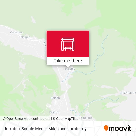 Introbio, Scuole Medie map