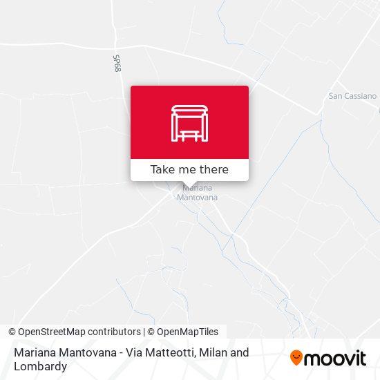 Mariana Mantovana - Via Matteotti map