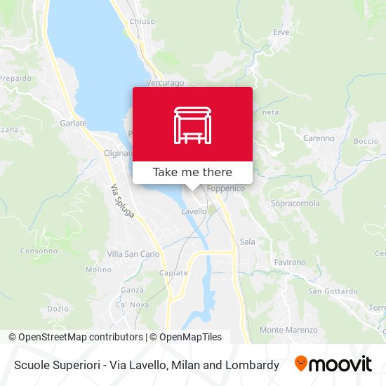 Scuole Superiori - Via Lavello map