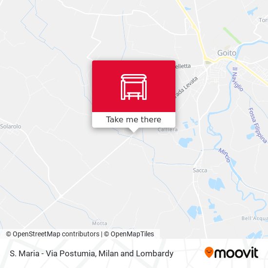 S. Maria - Via Postumia map