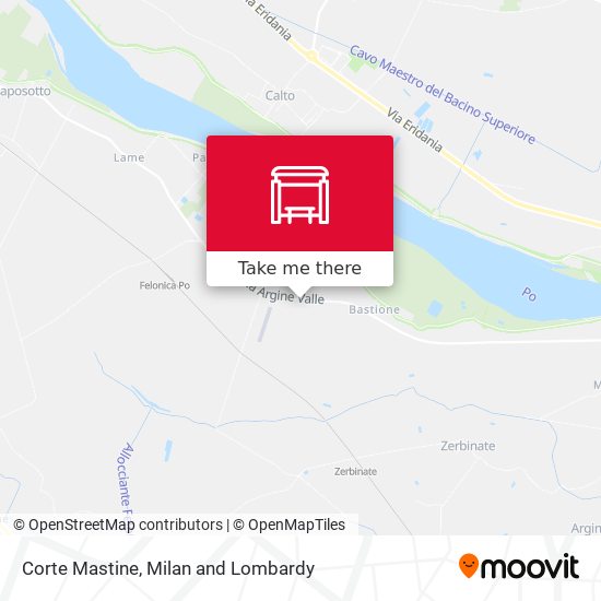 Corte Mastine map
