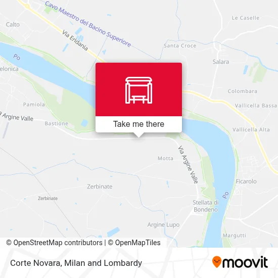 Novara Court map