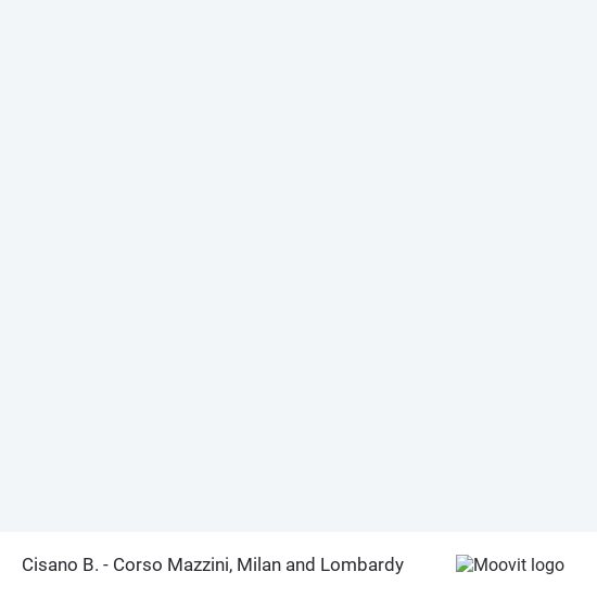 Cisano B. - Corso Mazzini map