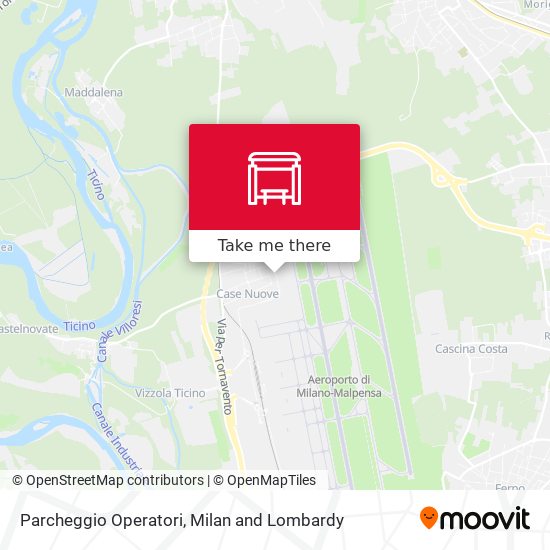 Parcheggio Operatori map