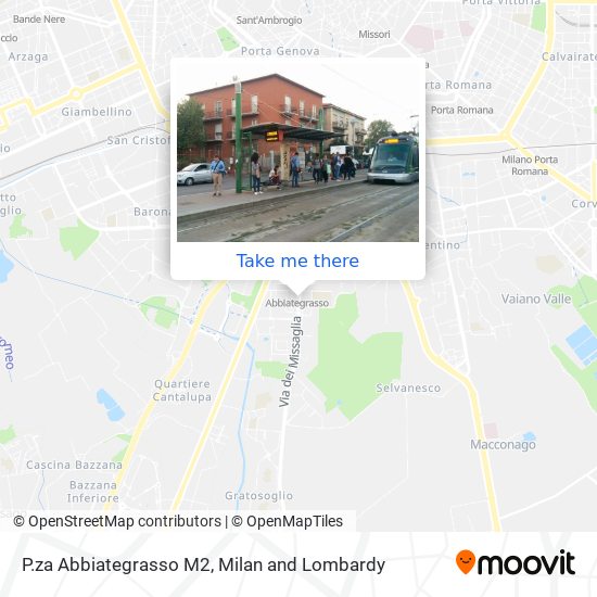 P.za Abbiategrasso M2 map