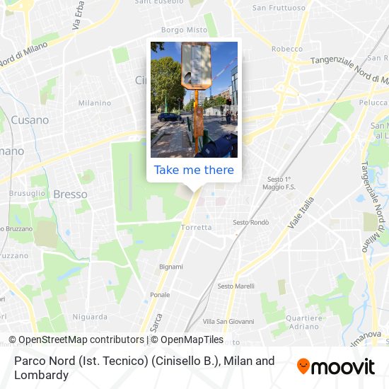 Parco Nord (Ist. Tecnico) (Cinisello B.) map