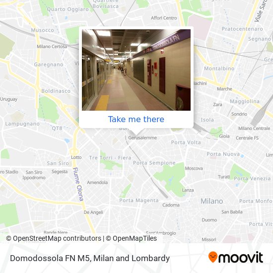 Domodossola FN M5 map