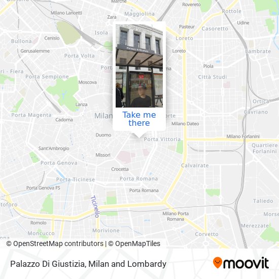 Palazzo Di Giustizia map