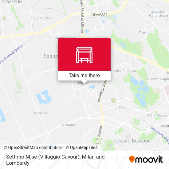 Settimo M.se (Villaggio Cavour) map